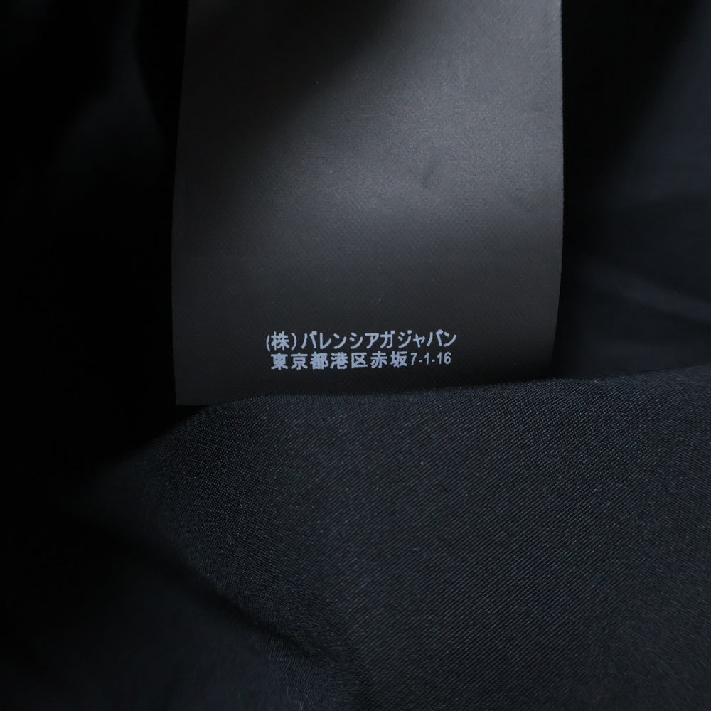 BALENCIAGA(バレンシアガ) 17AW ARCHETYPE コットン 長袖シャツ ブラック 485988 TCB110