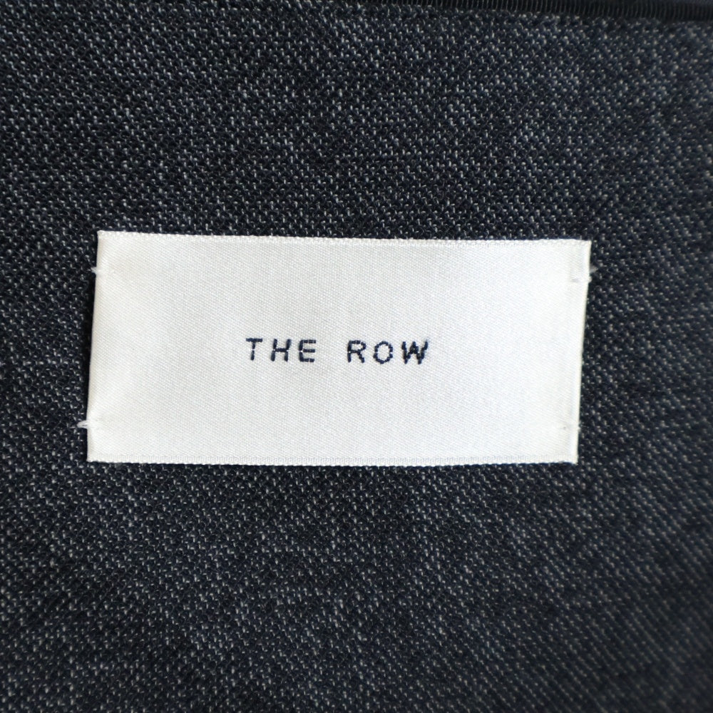THE ROW(ザロウ) ウール 2B テーラードジャケット グレー 92-BUW1500