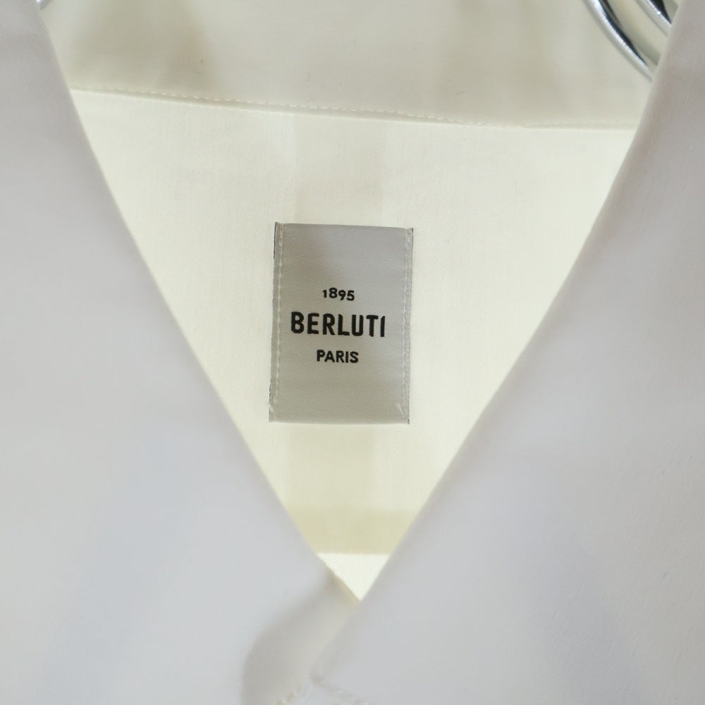 Berluti(ベルルッティ) カリグラフィ コットン 半袖シャツ ホワイト R15HTS02CAHX