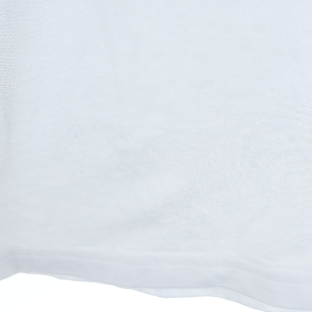 MONCLER(モンクレール) 24SS ロゴワッペン クルーネック 半袖Tシャツ カットソー ホワイト J10918C00045 83927