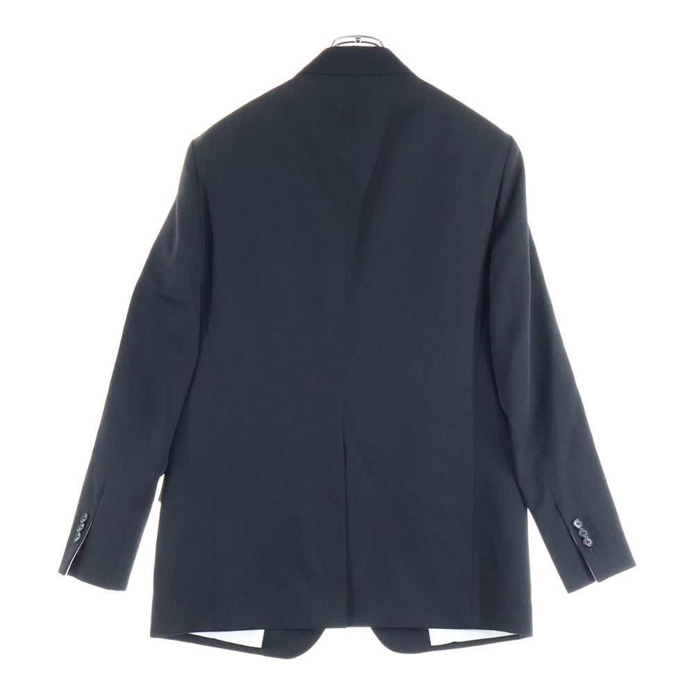 Calvin Klein(カルバンクライン) 205W39NYC ラフシモンズ期 ウール 2B シングル テーラードジャケット ブラック 92MWJB43