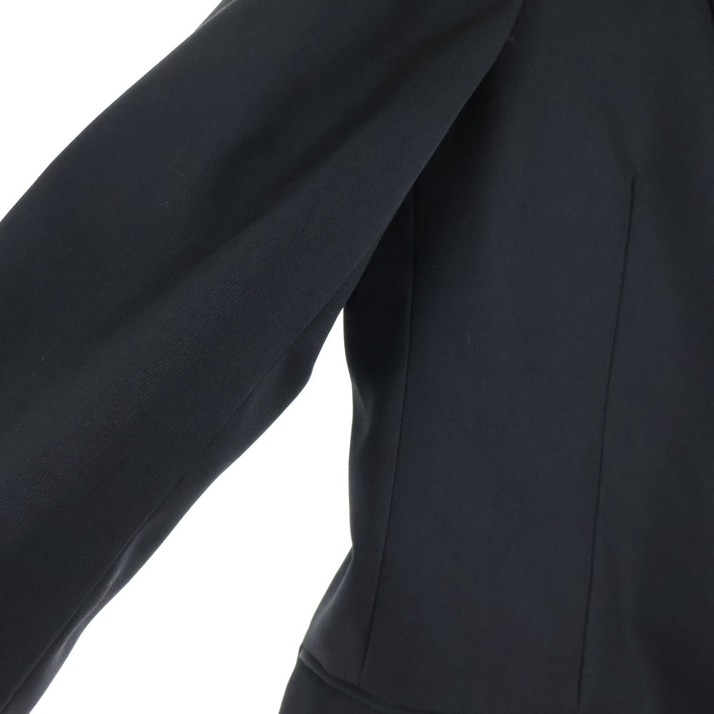 Calvin Klein(カルバンクライン) 205W39NYC ラフシモンズ期 ウール 2B シングル テーラードジャケット ブラック 92MWJB43