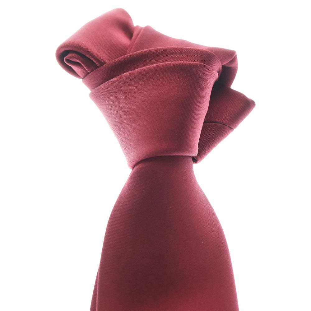 Berluti(ベルルッティ) スクリット カリグラフィ シルク ネクタイ レッド