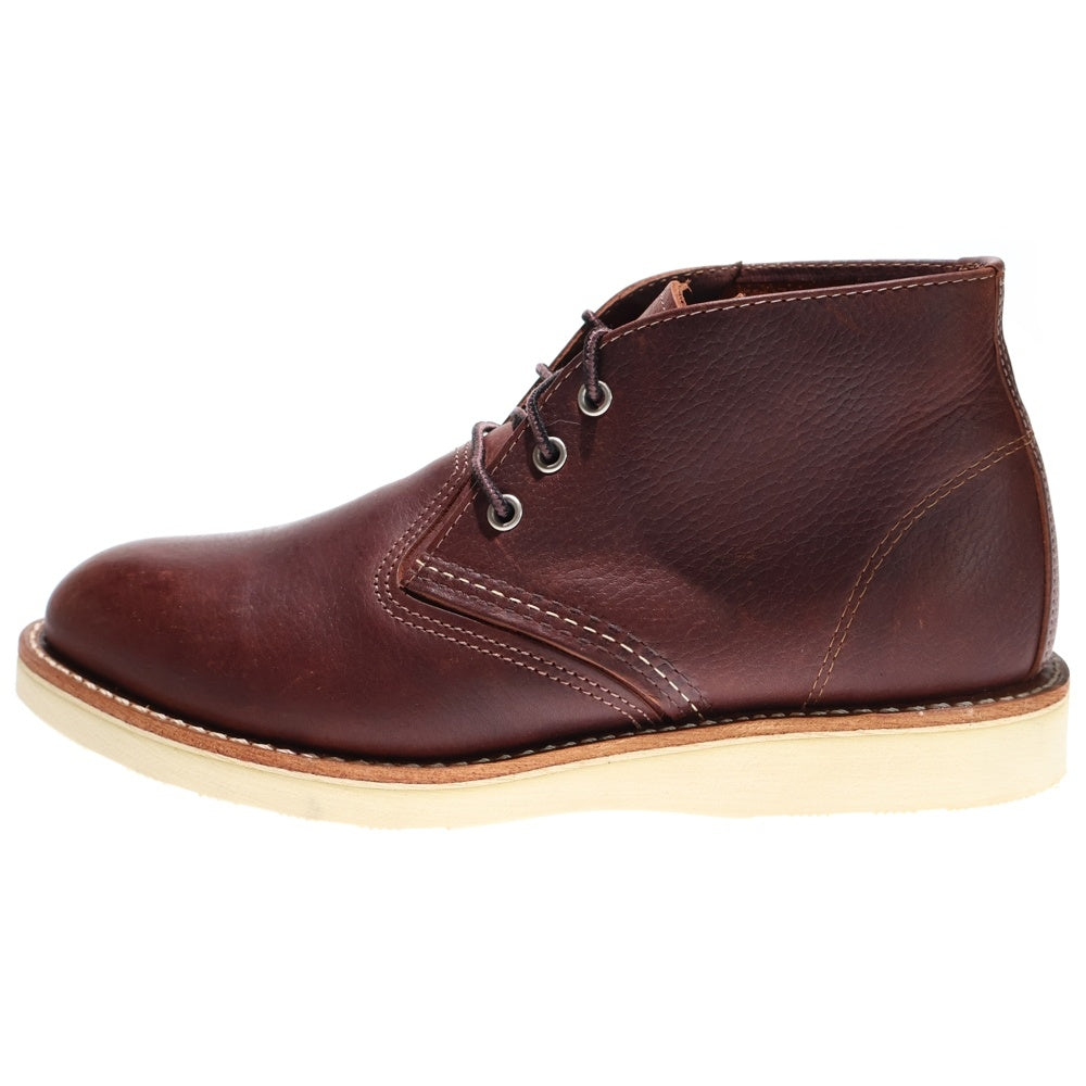 RED WING(レッド ウイング) 3141 CLASSIC CHUKKA クラシックチャッカブーツ ミドルカットレザーシューズ ブラウン