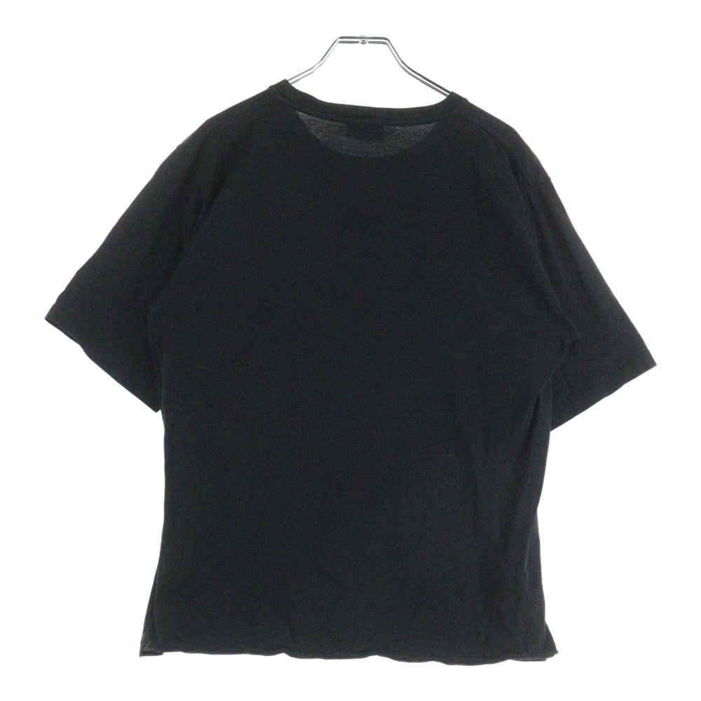 SAINT LAURENT PARIS(サンローランパリ) 16SS ロゴプリント クルーネック半袖Tシャツカットソー ブラック