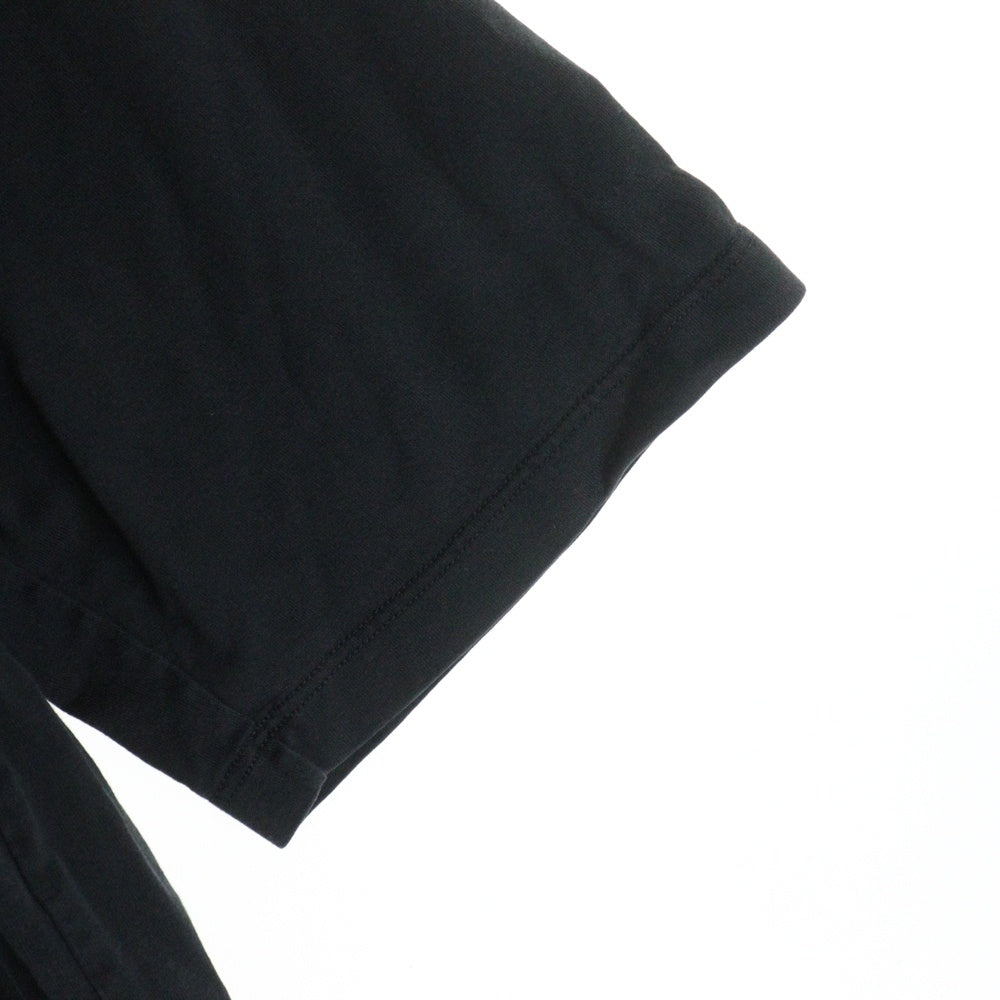 SAINT LAURENT PARIS(サンローランパリ) 16SS ロゴプリント クルーネック半袖Tシャツカットソー ブラック