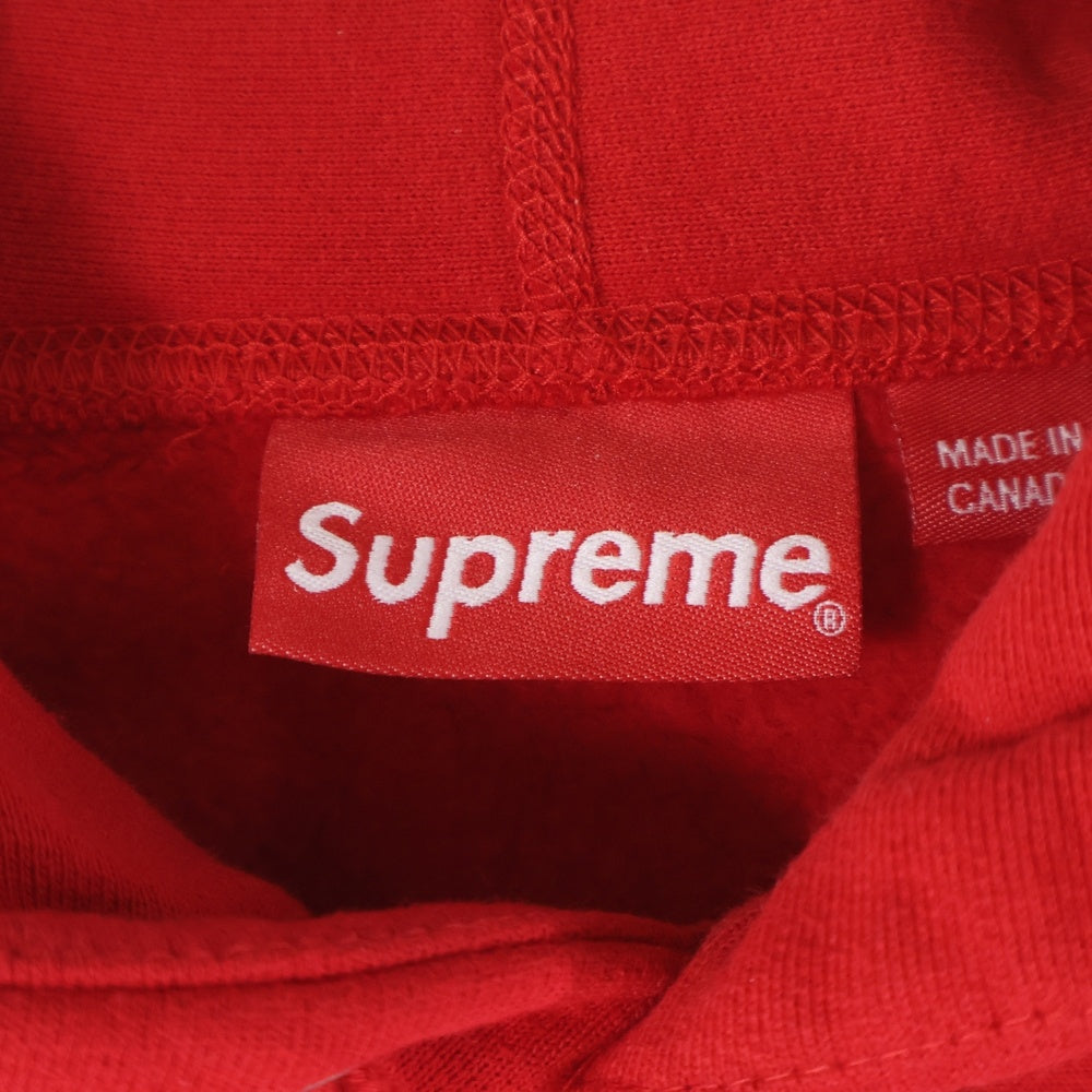 SUPREME(シュプリーム) 19AW Bandana Box Logo Hooded Sweatshirt バンダナボックスロゴ プルオーバースウェットパーカー フーディー レッド