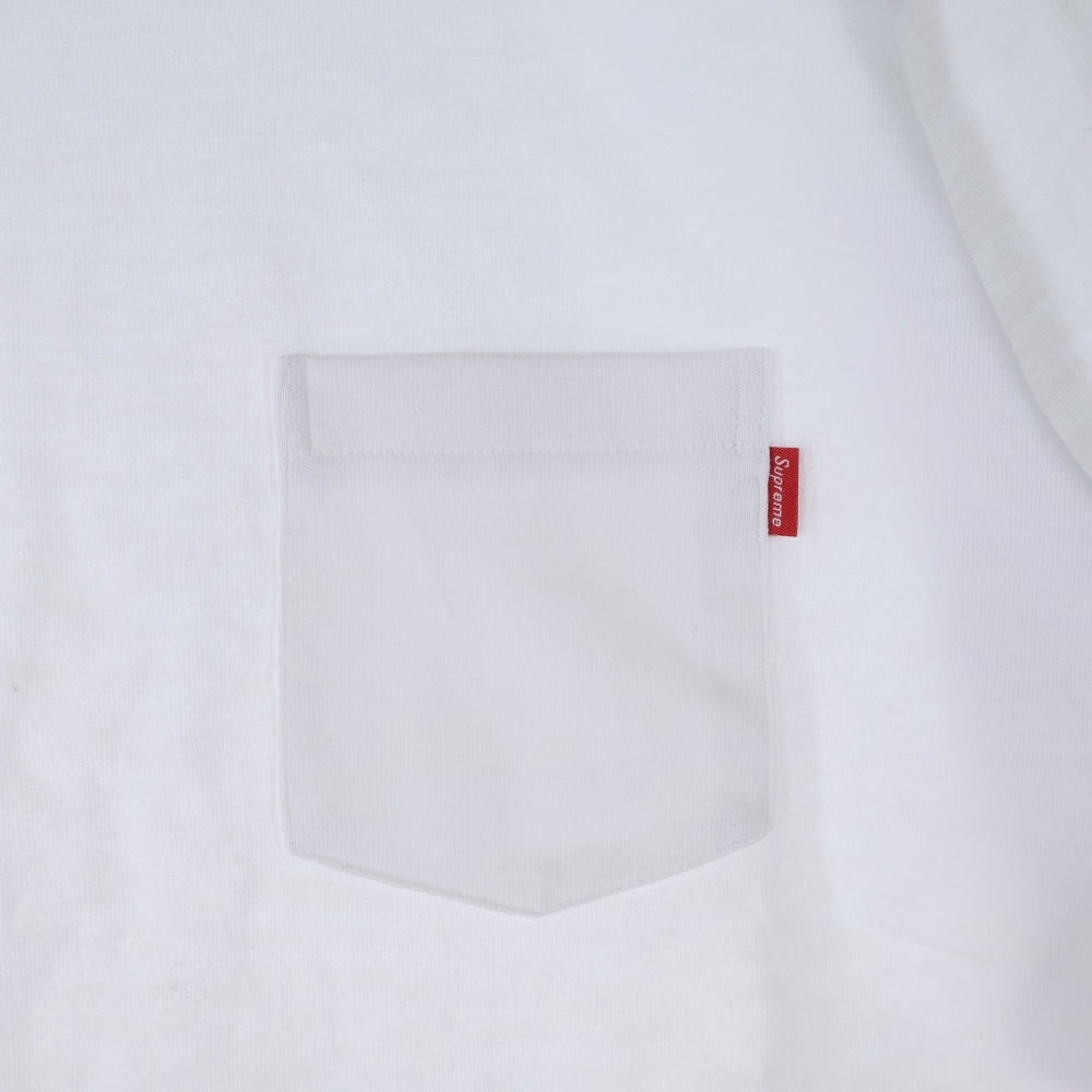 SUPREME(シュプリーム) 18SS S/S Pocket Tee ポケットTシャツ 半袖クルーネックカットソー ホワイト