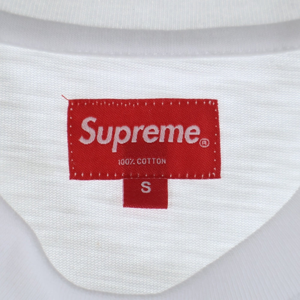 SUPREME(シュプリーム) 18SS S/S Pocket Tee ポケットTシャツ 半袖クルーネックカットソー ホワイト