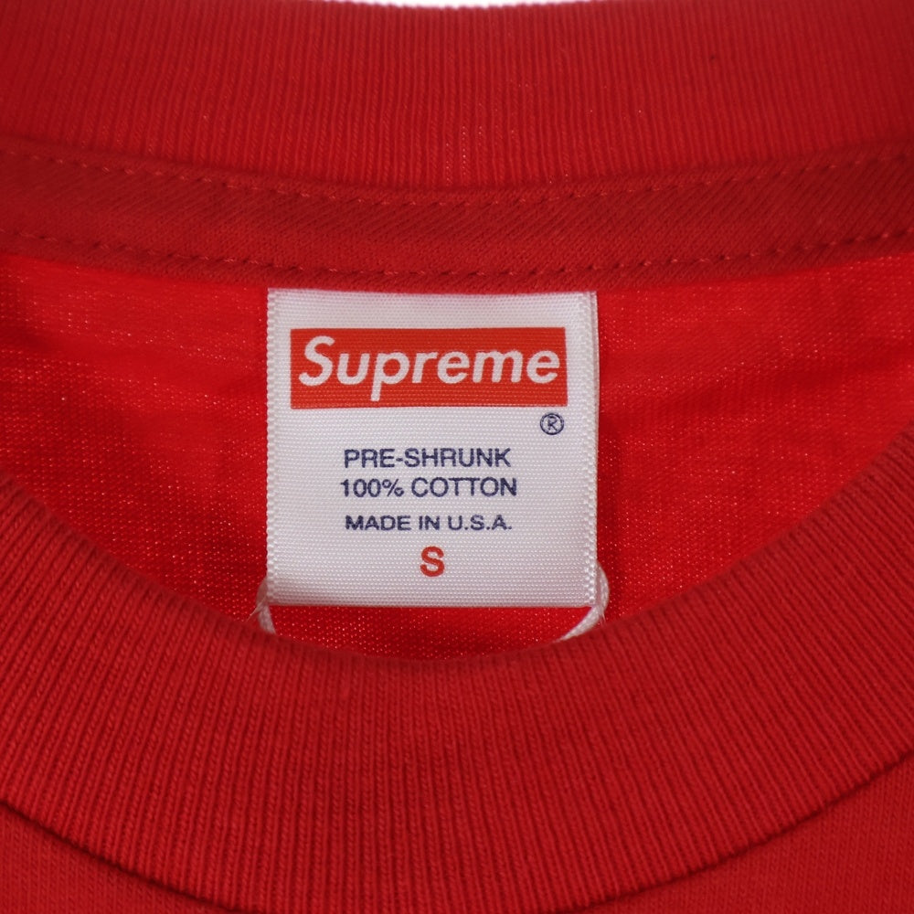SUPREME(シュプリーム) 20AW Cross Box Tee クロスボックスロゴ プリント クルーネック 半袖Tシャツカットソー レッド