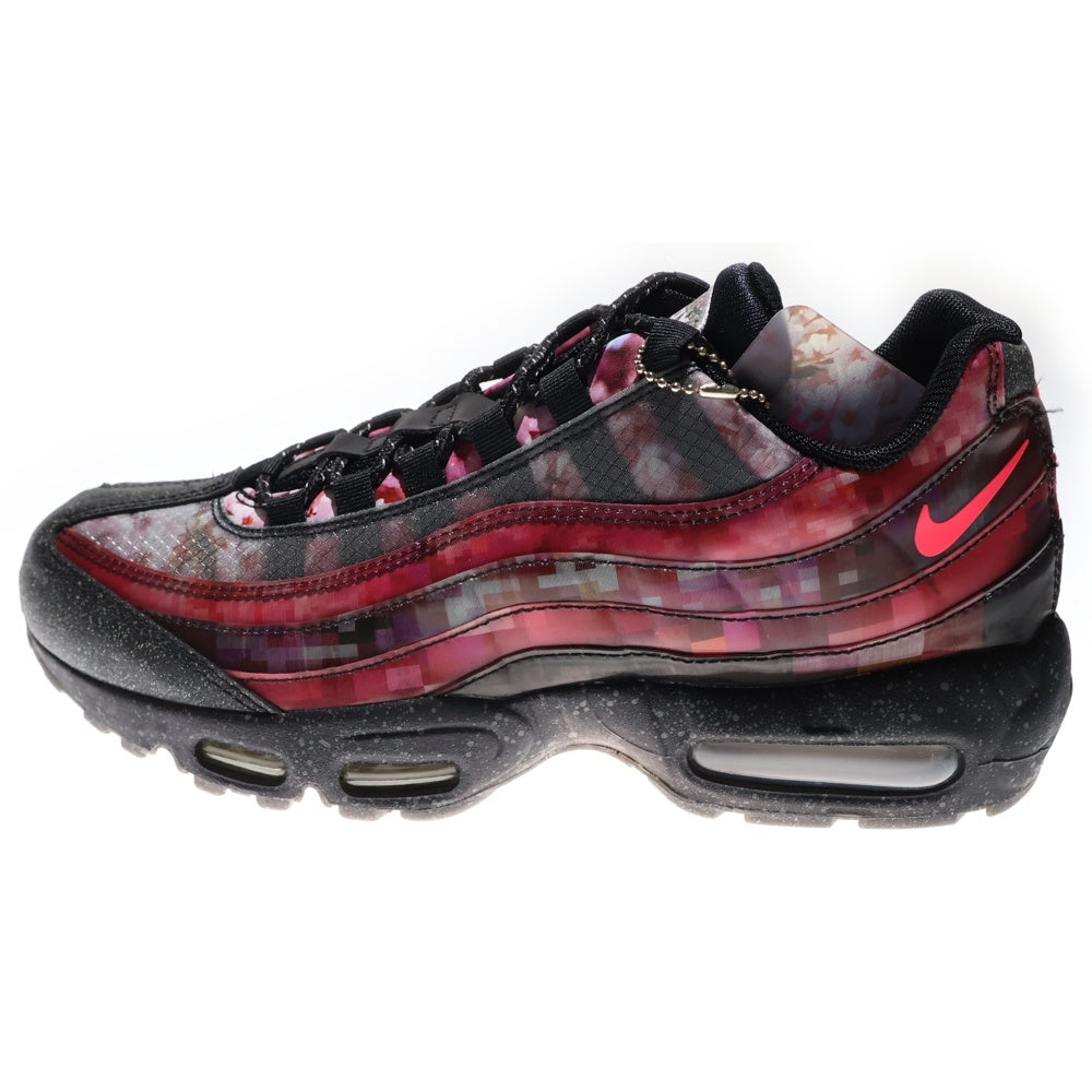 NIKE(ナイキ) AIR MAX 95 CHERRY BLOSSOM エアマックス95 チェリーブロッサム ハイカットスニーカー ブラック/ピンク US8.5/26.5cm CU6723-076