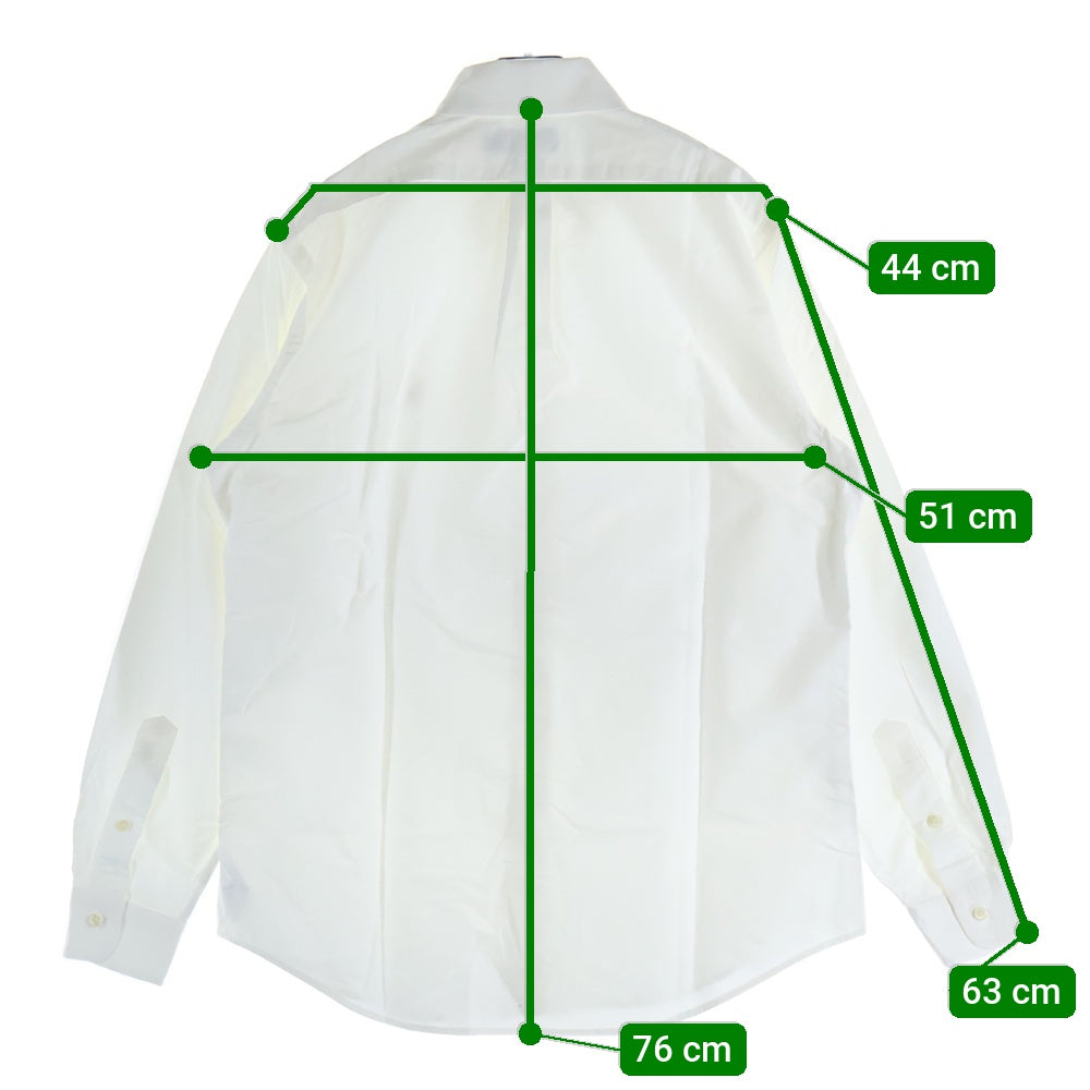 POLO RALPH LAUREN(ポロラルフローレン) ポニー刺繍 ボタンダウン コットン 長袖シャツ ホワイト