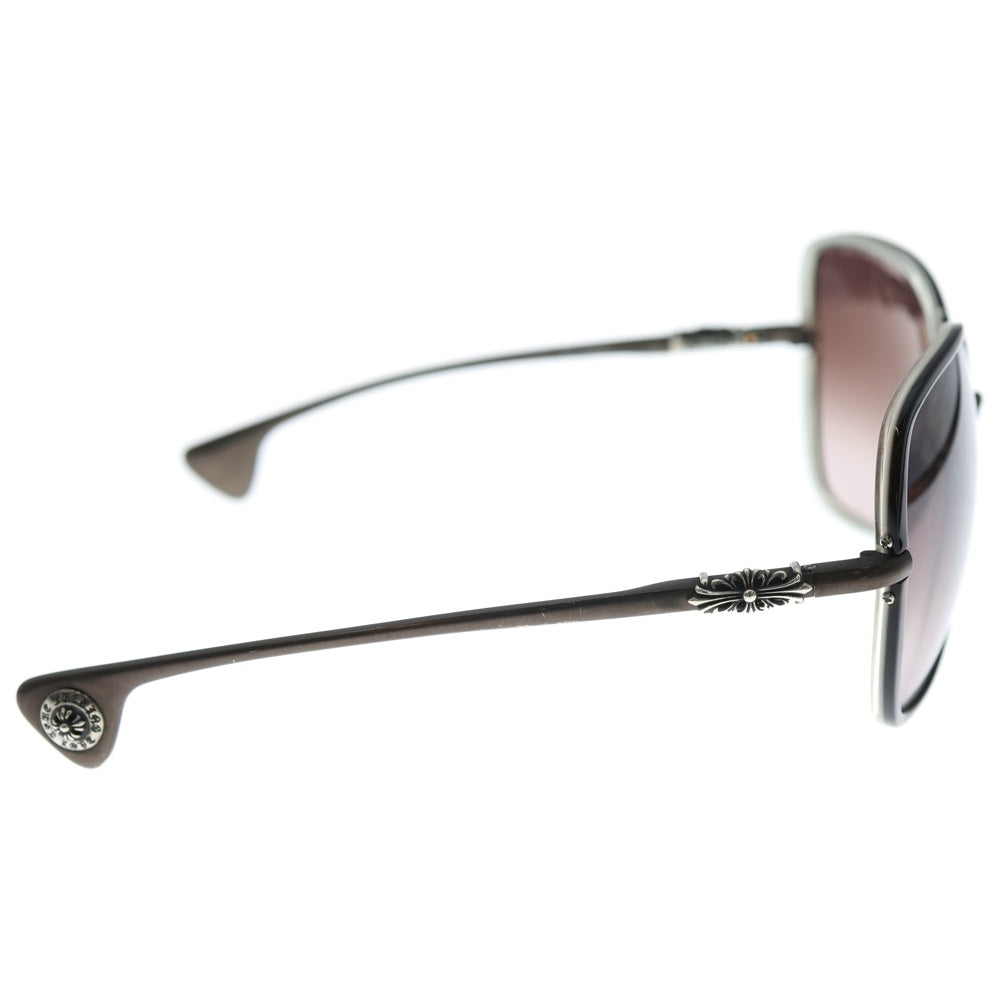 CHROME HEARTS(クロムハーツ) SPLOOGE フローラルデザイン カラーレンズ ティアドロップ サングラス アイウェア メガネ 眼鏡 ブラック