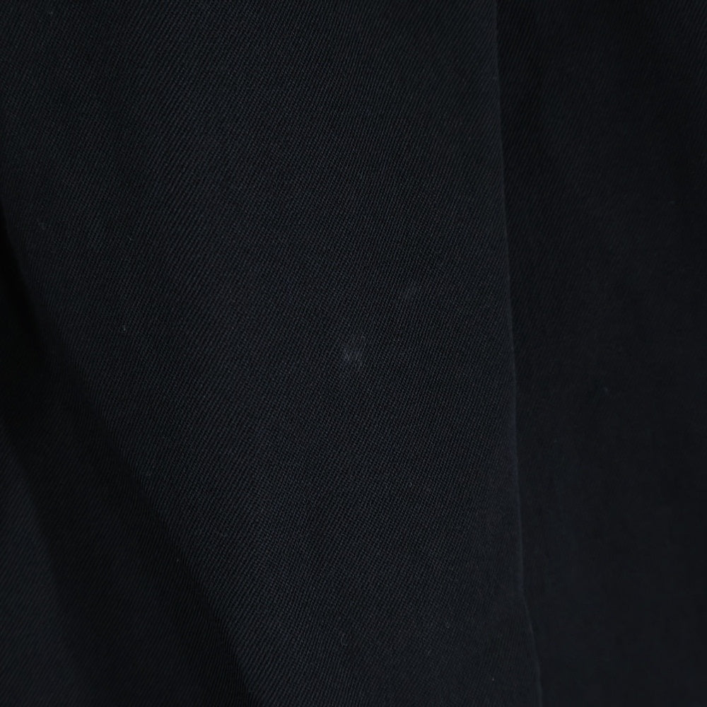 tricot COMME des GARCONS(トリコ コム デ ギャルソン) 01AW 裾刺繍デザイン プリーツスカート ブラック/パープル TC-S019