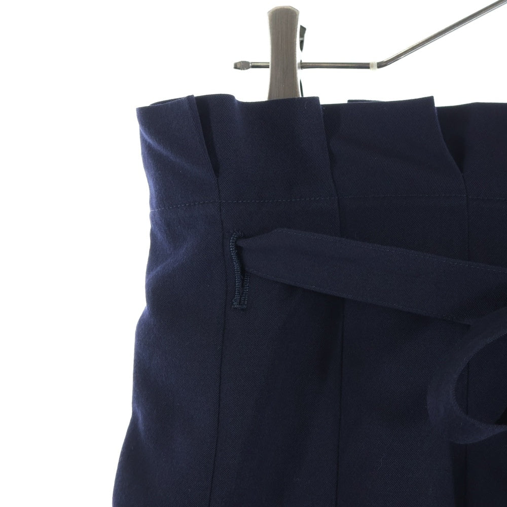 tricot COMME des GARCONS(トリコ コム デ ギャルソン) 98AW 変形 ロングプリーツスカート ネイビー レディース TA-040020 AD1998