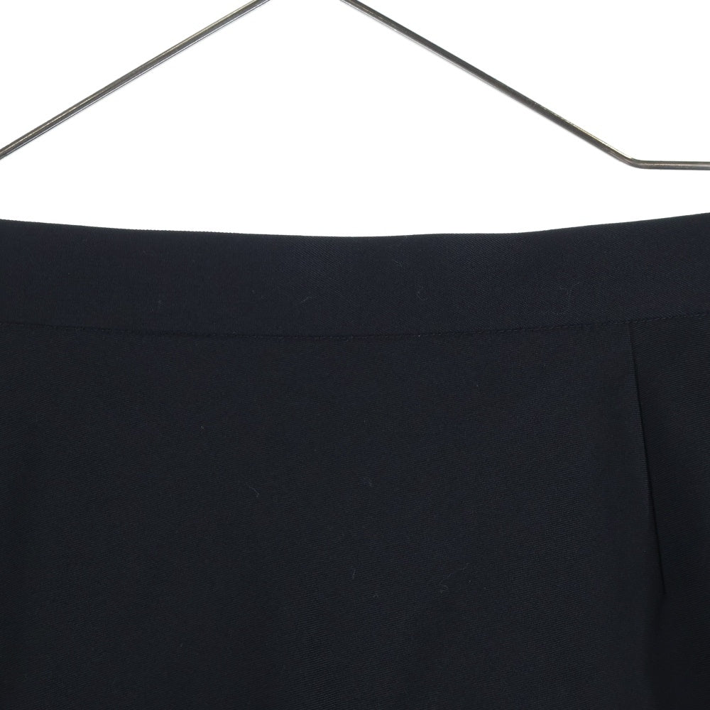 JUNYA WATANABE COMME des GARCONS(ジュンヤワタナベ コムデギャルソン) 01AW カットオフ ナイロンラメニット切替 スカート ブラック レディース JC-S031 AD2001