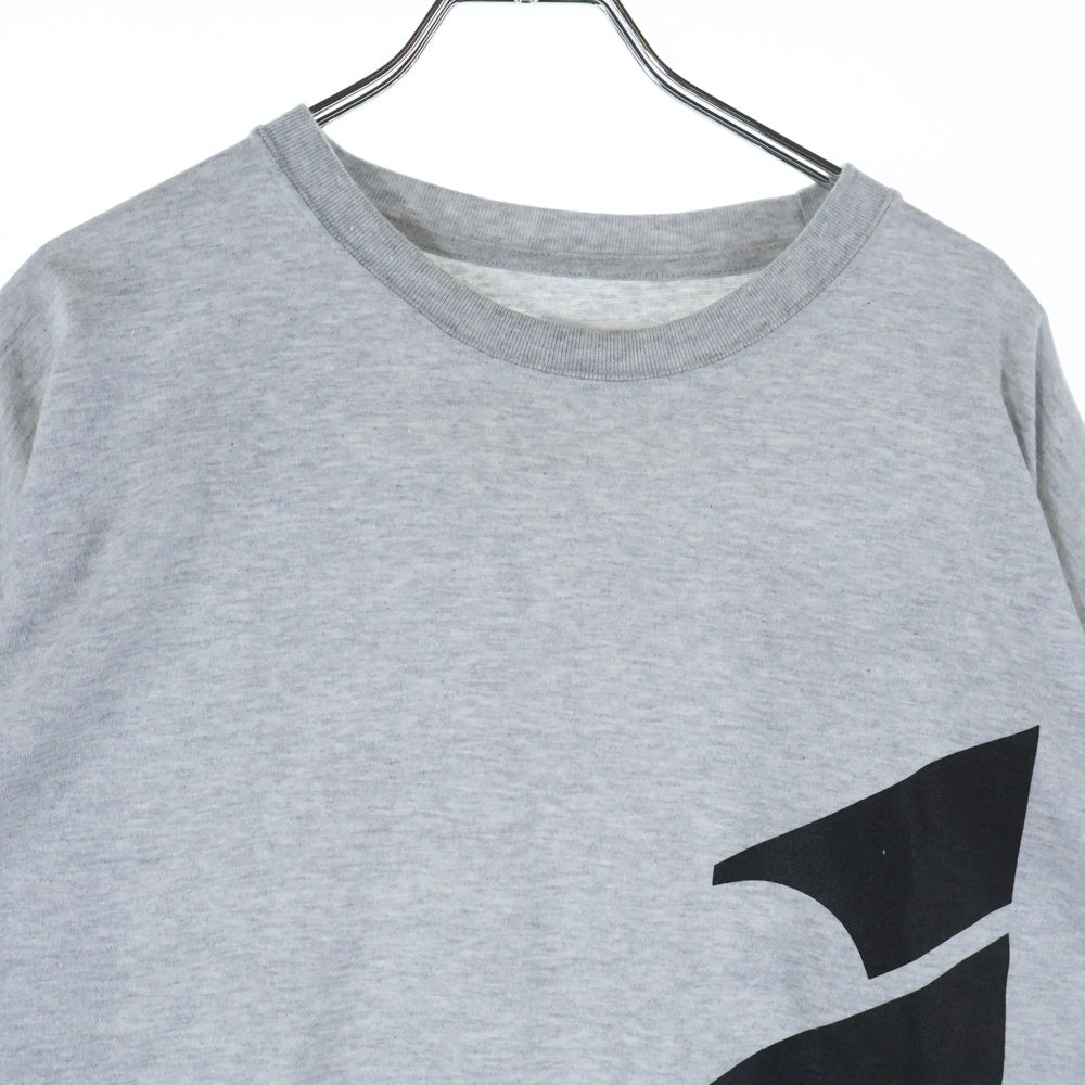 WTAPS(ダブルタップス) 25SS WOUND/LS /CTPL フロントプリント クルーネック長袖Tシャツ カットソー グレー 251ATDT-CSM10
