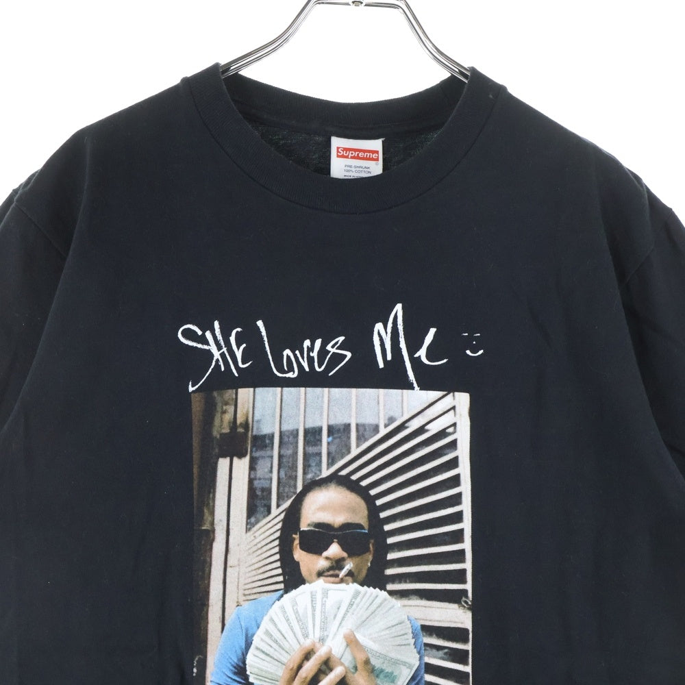 SUPREME(シュプリーム) 25SS Max B Tee マックスB フォトプリント クルーネック半袖Tシャツ カットソー ブラック