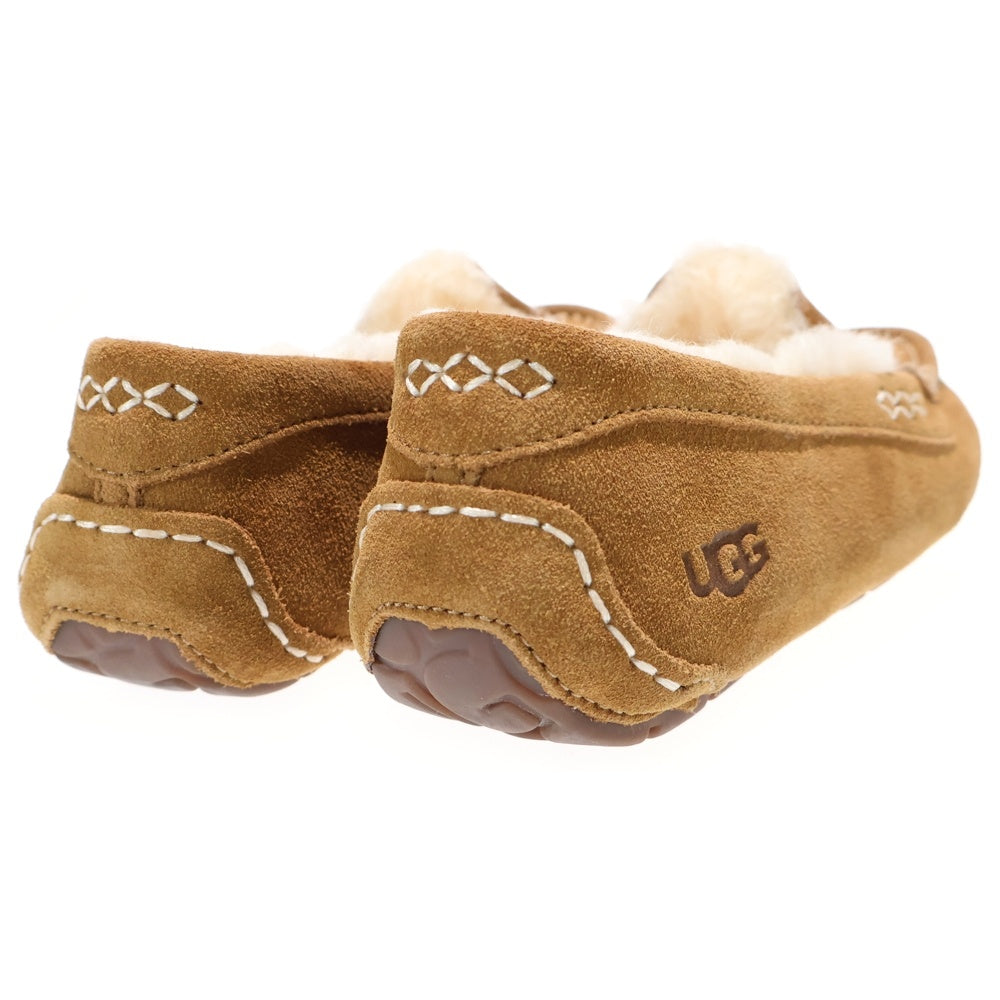 UGG(アグ) ANSLEY アンスレー ムートン モカシン フラットシューズ スリッポン ブラウン 1106878 レディース