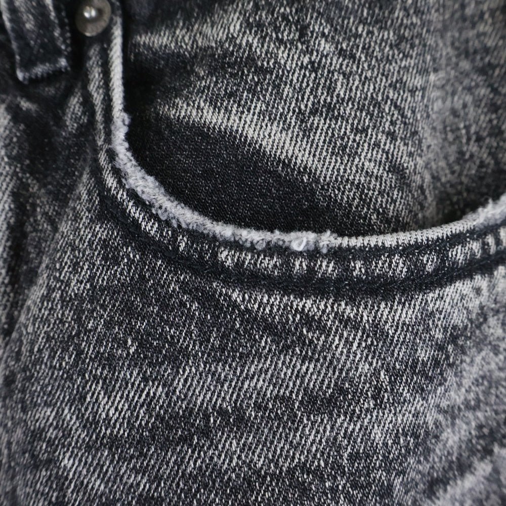 DIESEL(ディーゼル) D-MALON-S ウォッシュド加工 デニムパンツ ブラック A14773