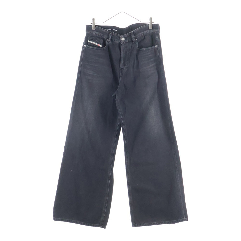 DIESEL(ディーゼル) D-RISE ディーライズ オーバーサイズデニムパンツ ブラック A06371