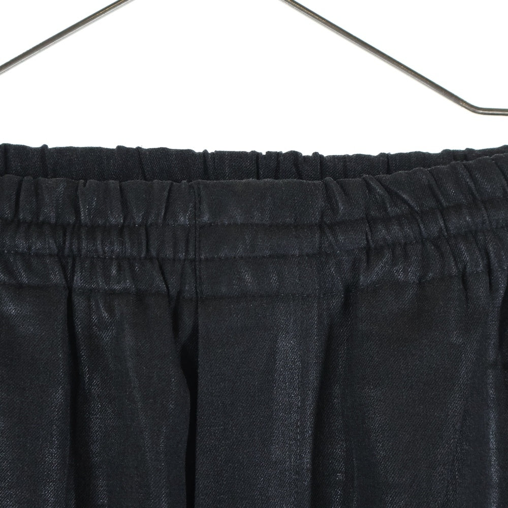 DIESEL(ディーゼル) P-CLAYS コーティング スラックスロングパンツ ブラック A16063