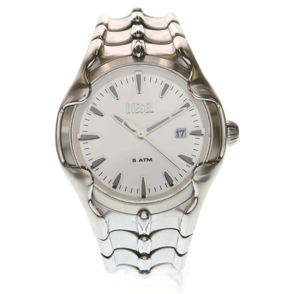 DIESEL(ディーゼル) VERT クォーツ ステンレス 腕時計 シルバー DZ-2185