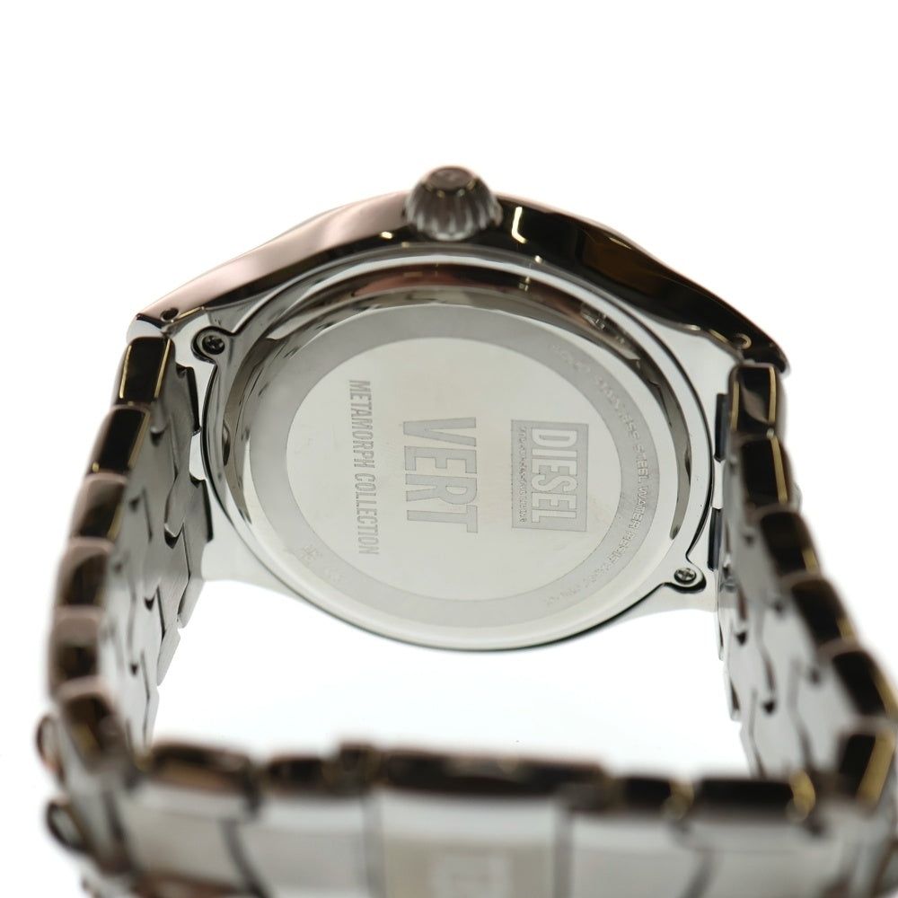 DIESEL(ディーゼル) VERT クォーツ ステンレス 腕時計 シルバー DZ-2185