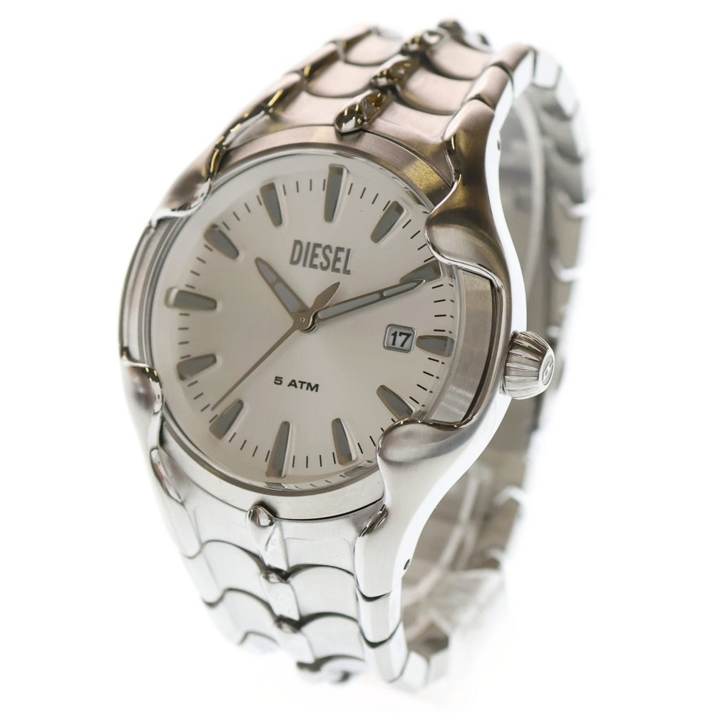 DIESEL(ディーゼル) VERT クォーツ ステンレス 腕時計 シルバー DZ-2185