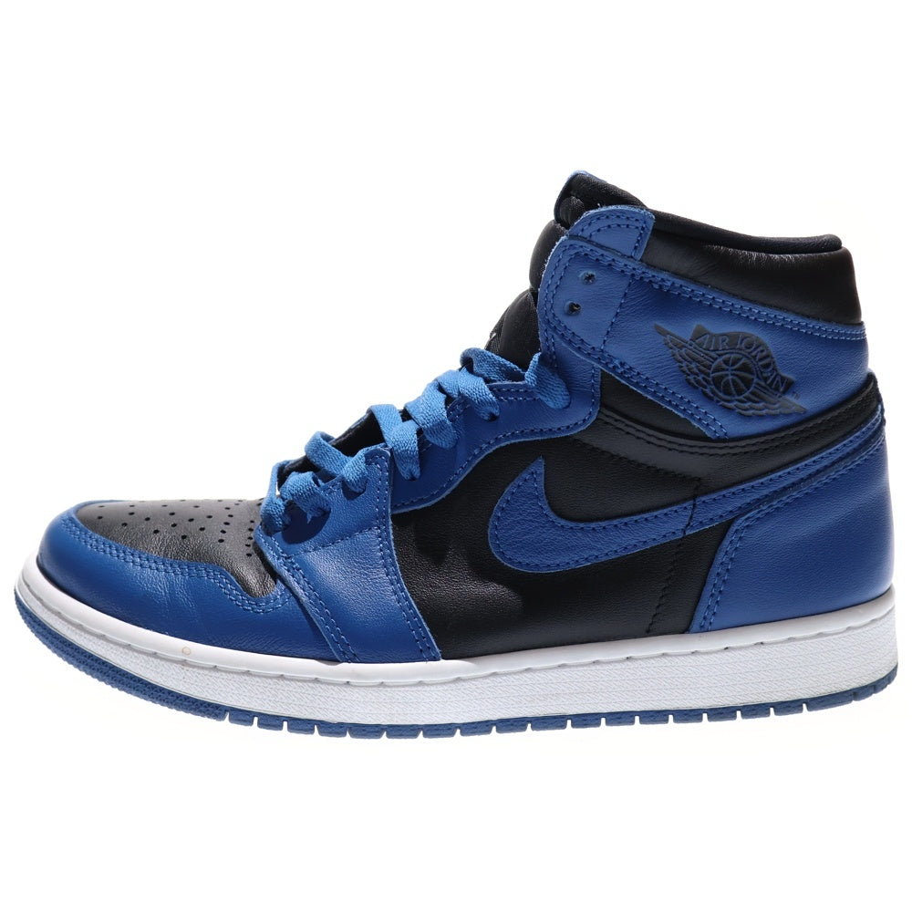 NIKE(ナイキ) AIR JORDAN 1 RETRO HIGH OG DARK MARINA BLUE エアジョーダン1 ダークマリーナブルー ハイカットスニーカー ブラック/ブルー US9/27cm 555088-404