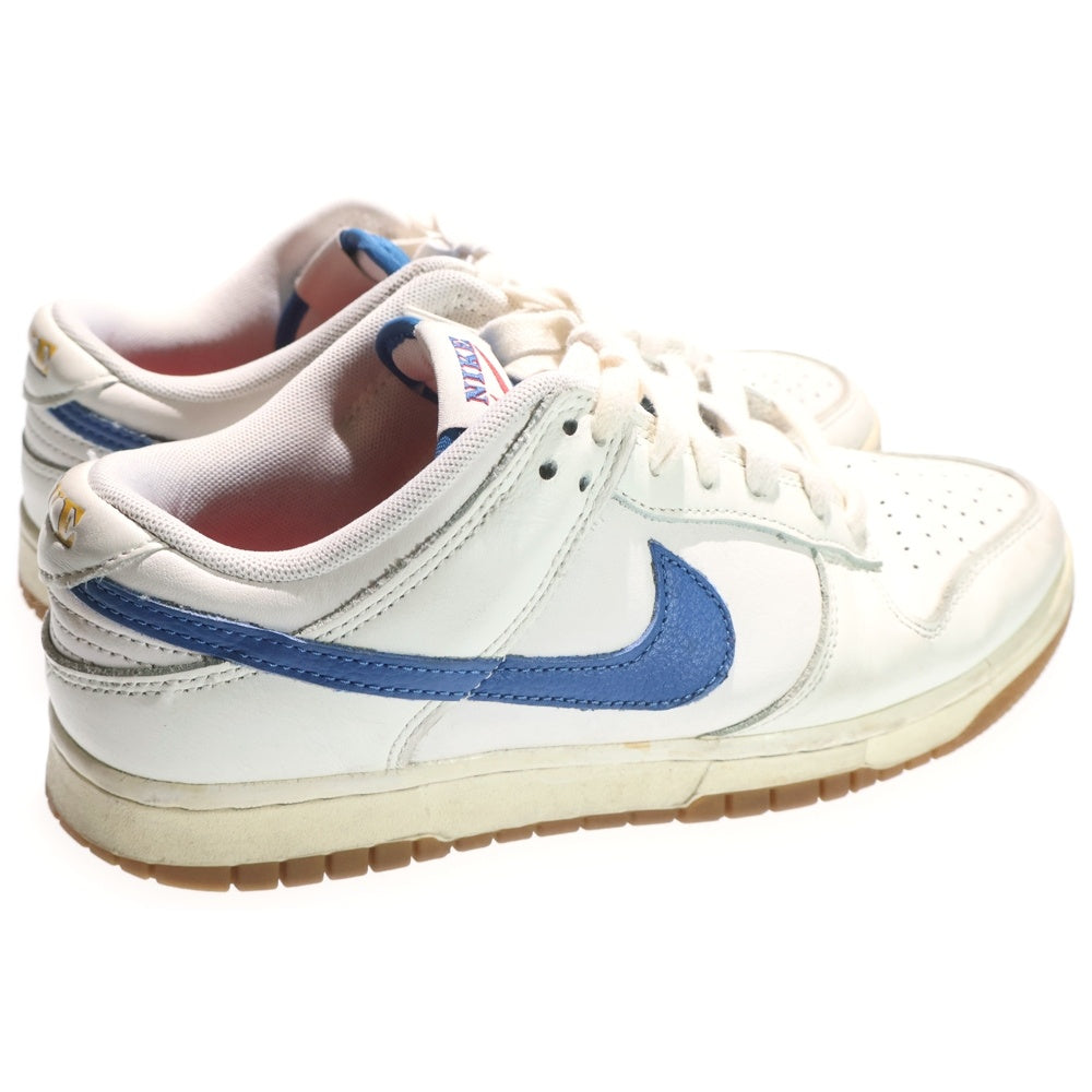 NIKE(ナイキ) DUNK LOW SE ROYAL AND GUM ダンク ロイヤルガム ローカットスニーカー ホワイト US7.5/25.5cm DX3198-133