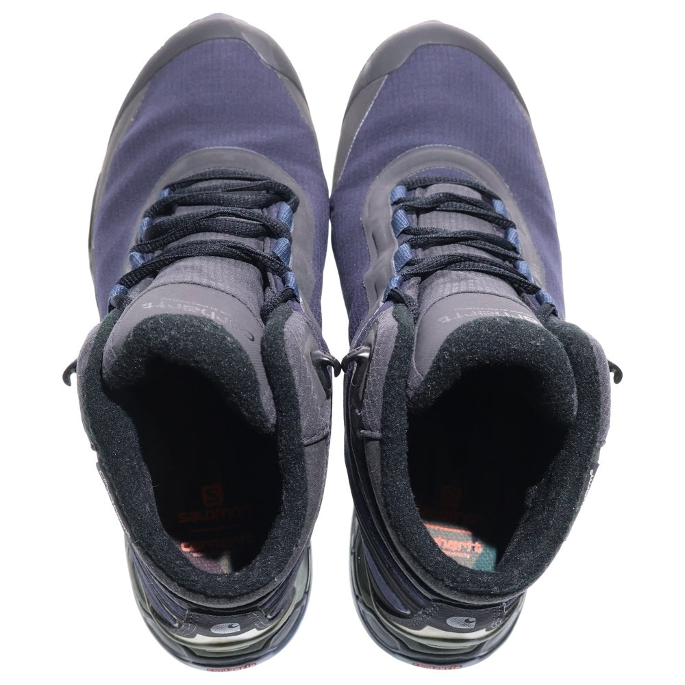 SALOMON(サロモン) ×Carhartt WIP CSWP Shelter カーハート トレッキングシューズ ハイカットスニーカー ブラック US8/26cm 416730