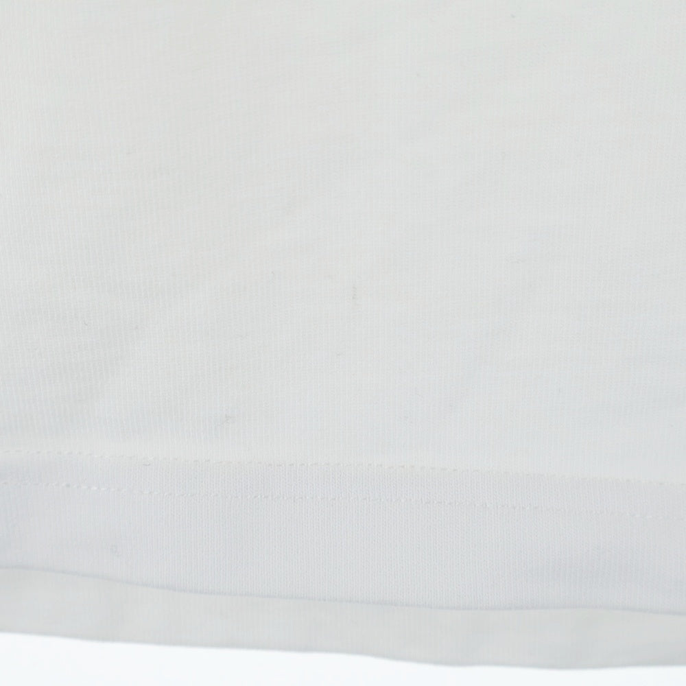 VETEMENTS(ヴェトモン) 22SS Logo L/S Tee ロゴプリント 長袖Tシャツ ロンT ホワイト UE52TR280W