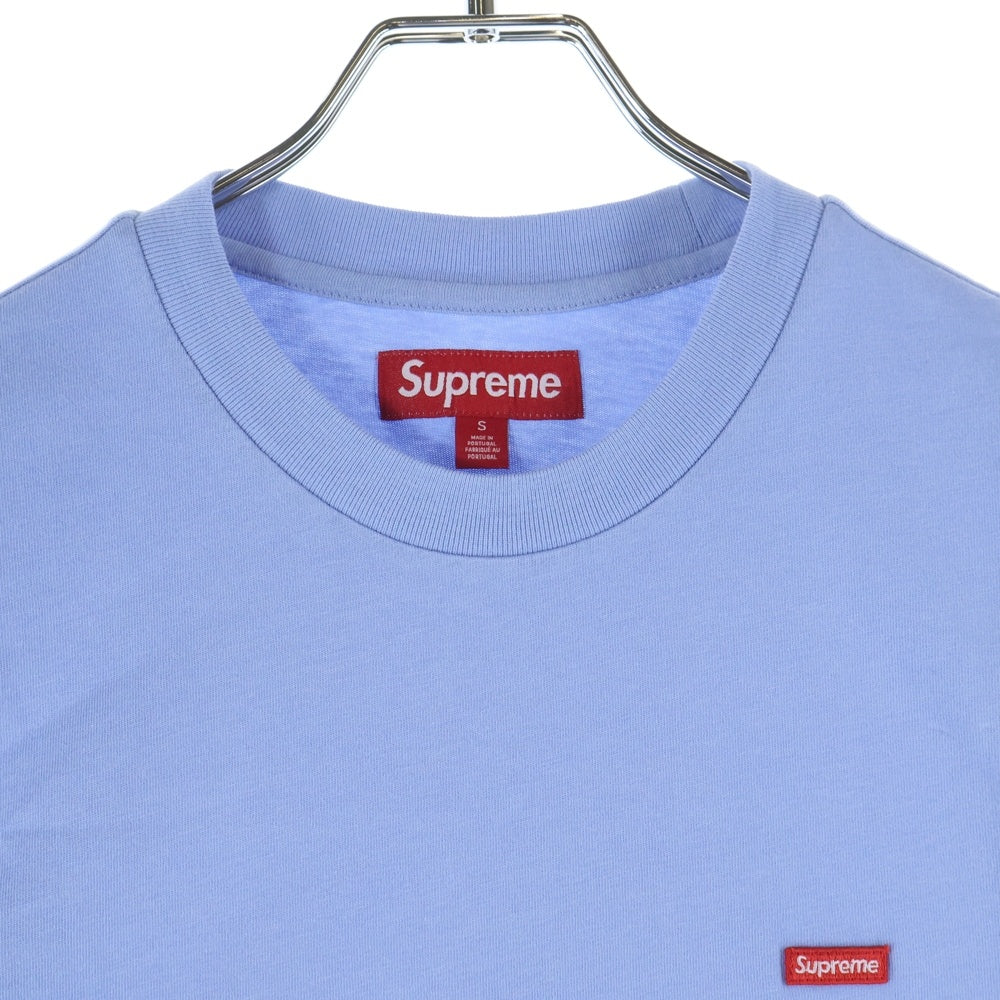 SUPREME(シュプリーム) 25SS Small box Logo スモールボックスロゴ クルーネック半袖Tシャツ ブルー