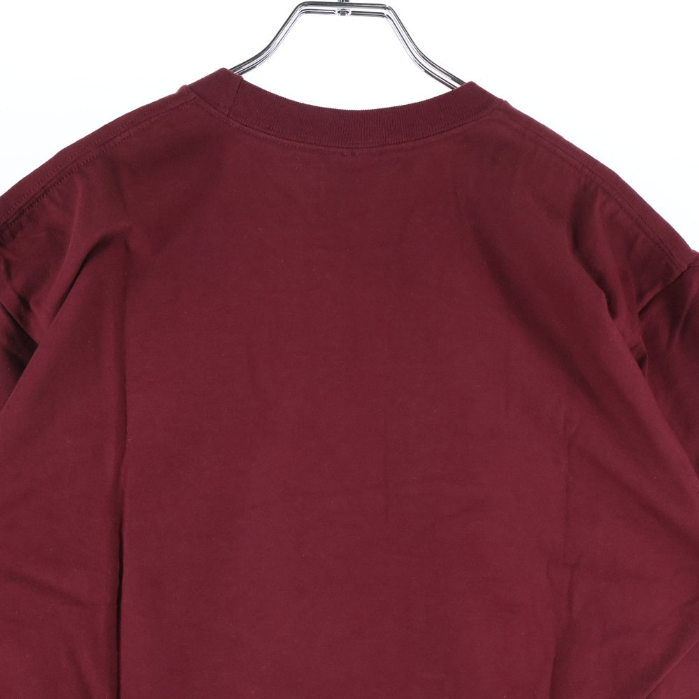 SUPREME(シュプリーム) 18AW System Tee システム フロントプリント クルーネック半袖Tシャツ カットソー バーガンディ