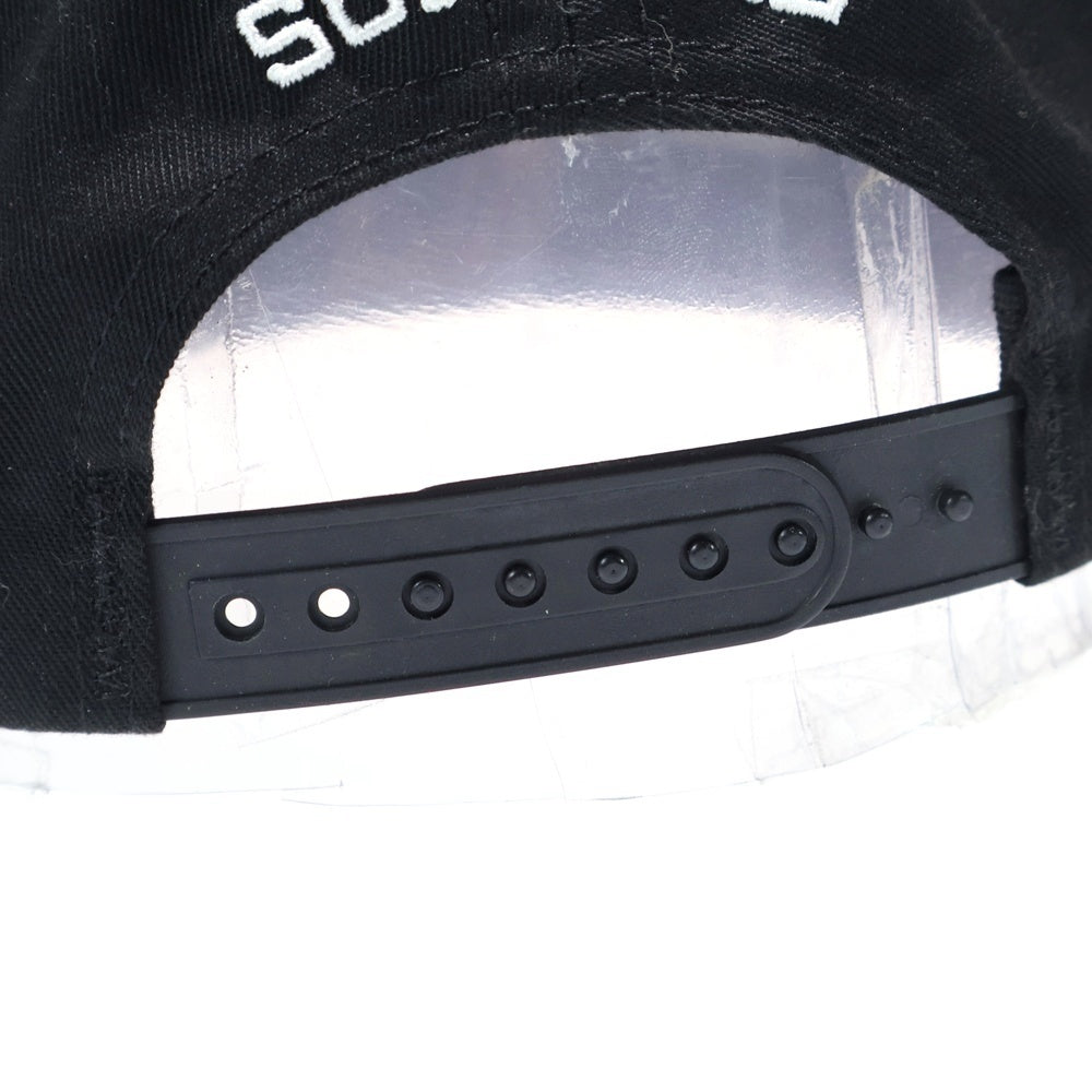 SUPREME(シュプリーム) 17SS Go Fuck Yourself 5Panel フロントエンブロイダリー 5パネルキャップ 帽子 ブラック/イエロー