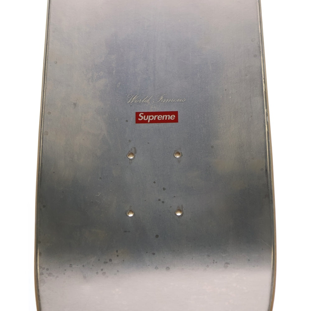 SUPREME(シュプリーム) Silver Foil Skateboard ボックスロゴ シルバーフォイル スケートボードデッキ シルバー