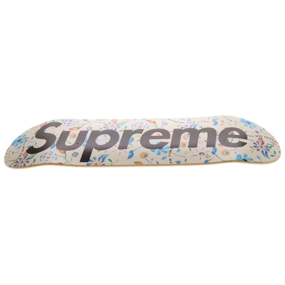SUPREME(シュプリーム) 19SS Airbrushed Floral Skateboard Deck エアブラシド フローラル スケートボードデッキ ホワイト/ブラック