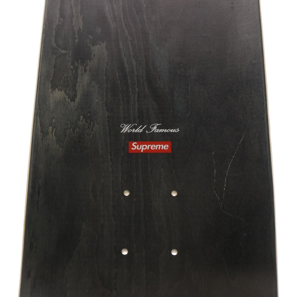 SUPREME(シュプリーム) 19SS Airbrushed Floral Skateboard Deck エアブラシド フローラル スケートボードデッキ ホワイト/ブラック