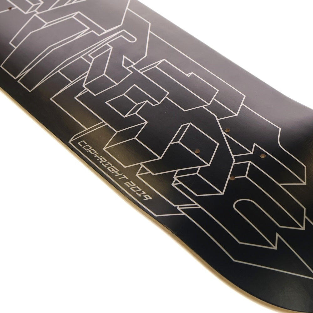 SUPREME(シュプリーム) 19AW Delta Logo Skateboard デルタ ロゴ スケートボードデッキ ブラック