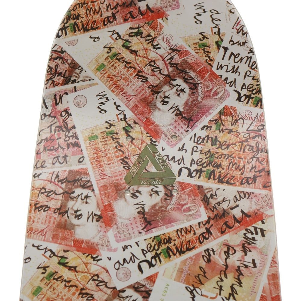 Palace Skateboards(パレススケートボーズ) ×Thames London テムズロンドン 総柄 スケートボードデッキ マルチ