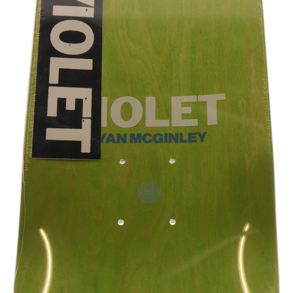 NO BRAND(ノーブランド) VIOLET RYAN MCGINLEY LIZZY DECK ヴァイオレット ライアンマッギンレー スケートボードデッキ グリーン