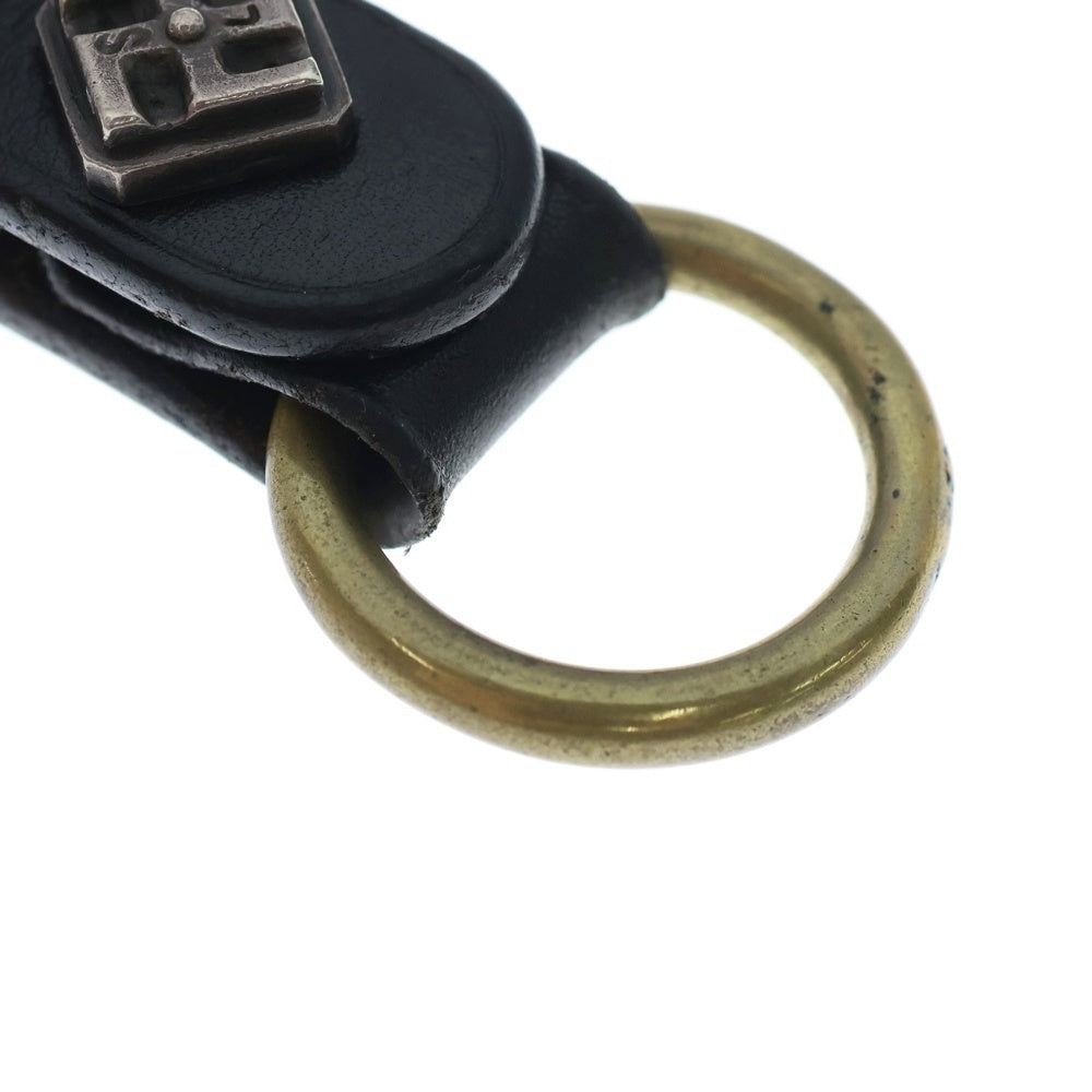 STOP LIGHT(ストップライト) 卍 マンジ レザー ベルトループ ブラック