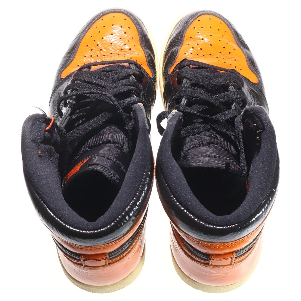 NIKE(ナイキ) AIR JORDAN 1 RETRO HIGH OG SHATTERED BACKBOARD 3.0 エアジョーダン1 レトロ シャッタードバックボード3.0 ハイカットスニーカー US9.5/27.5cm 555088-028