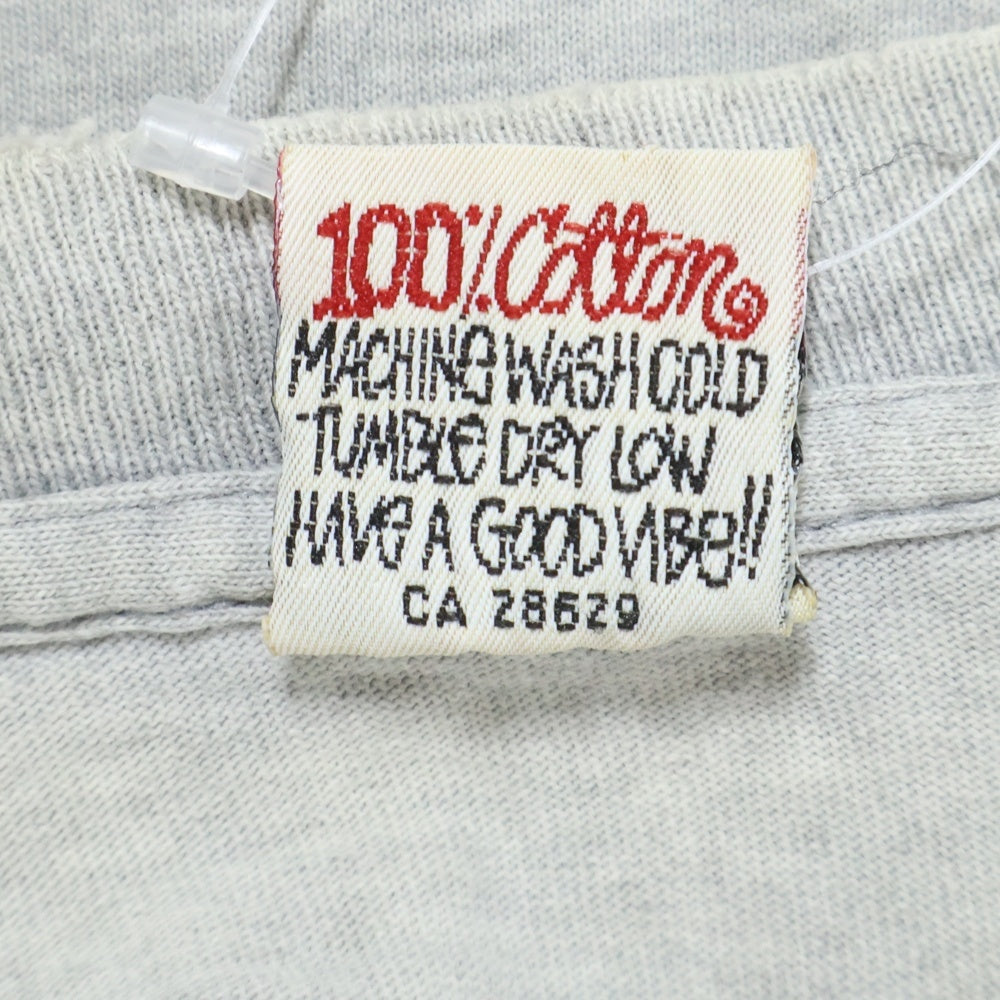 STUSSY(ステューシー) 90S OLD STUSSY ヴィンテージ オールド ステューシーインコーポレーテド クルーネック半袖Tシャツ カットソー グレー