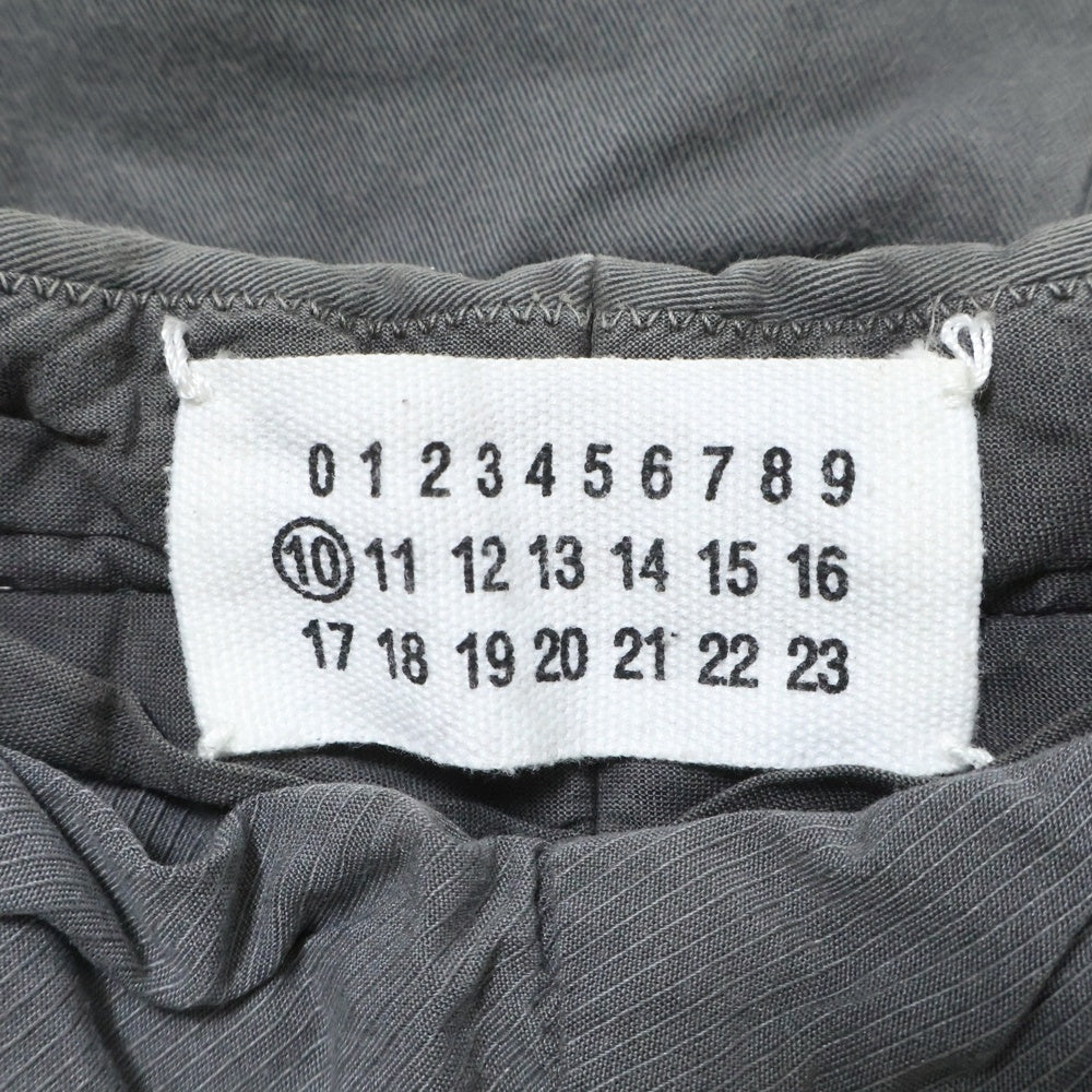 Maison Martin Margiela(メゾンマルタンマルジェラ) ここのえ期 ボタンフライ スリムフィット チノパンツ グレー S30KA0215