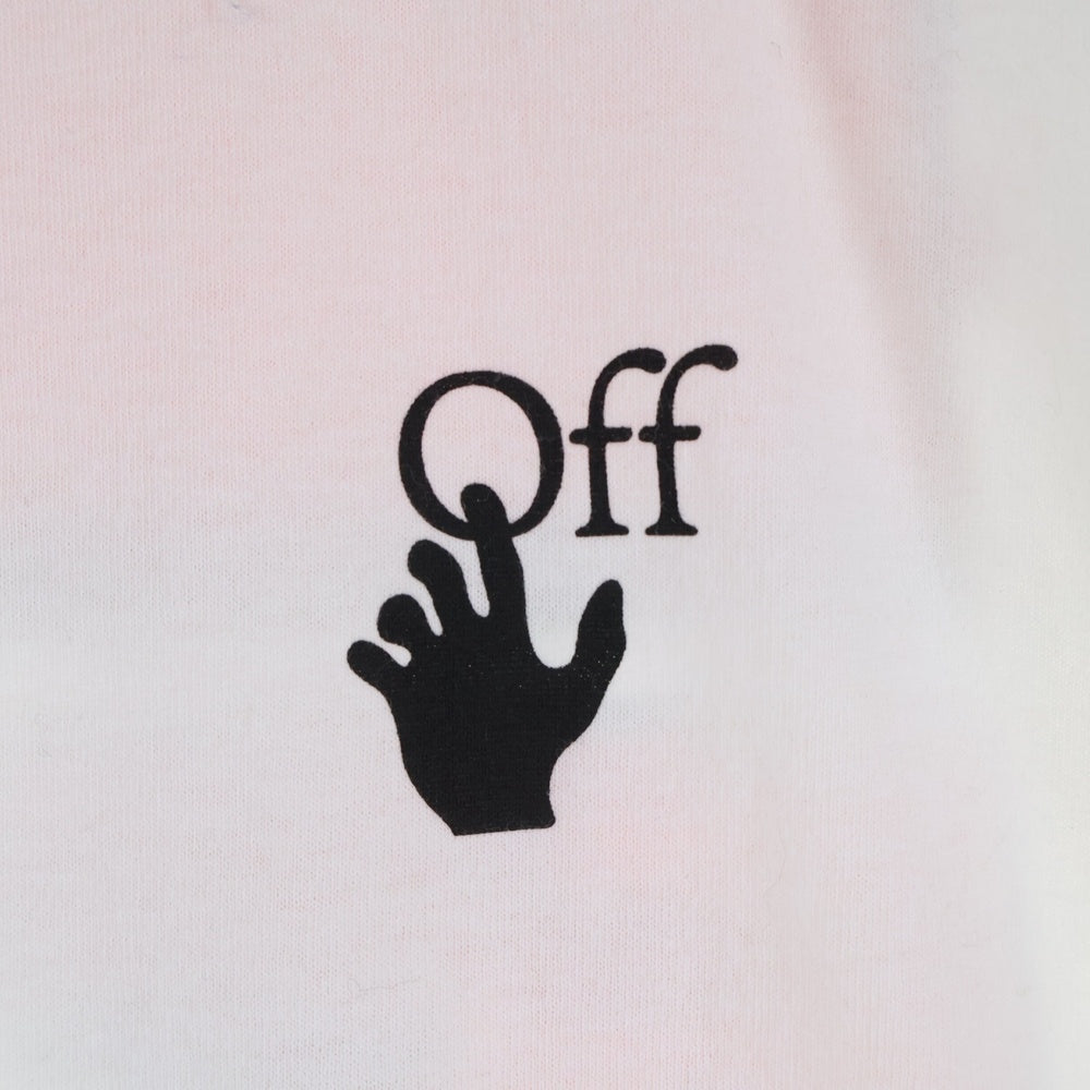 OFF-WHITE(オフホワイト) MARKER ARROW PRINT S/S TEE バッグ マーカー アロープリント クルーネック 半袖Tシャツカットソー ホワイト OMAA038R21JER002