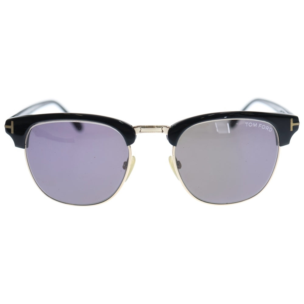 TOM FORD(トムフォード) HENRY ヘンリー ウェリントン サングラス メガネ ブラック/ゴールド TF248 05N