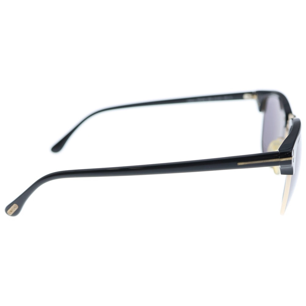 TOM FORD(トムフォード) HENRY ヘンリー ウェリントン サングラス メガネ ブラック/ゴールド TF248 05N