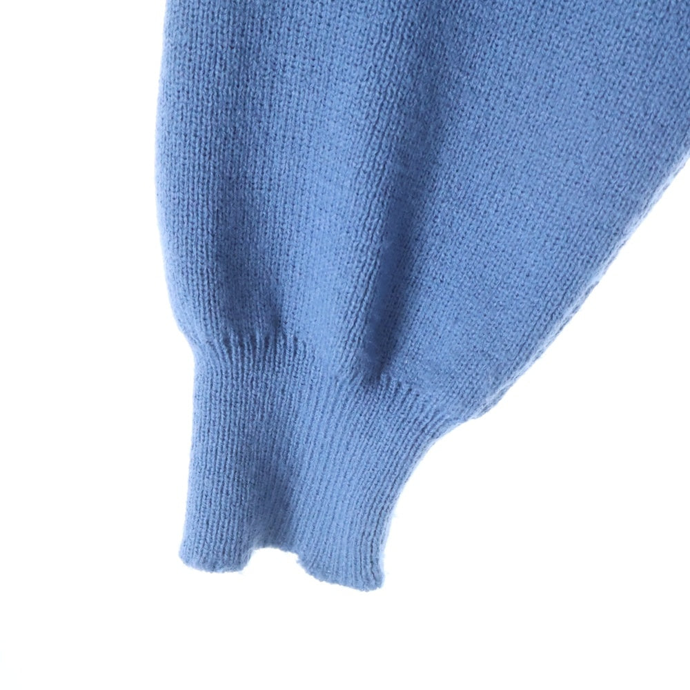 COMME des GARCONS SHIRT(コムデギャルソンシャツ) バイカラー アクリルニット カーディガン ブルー/ライトブルー FN-N501